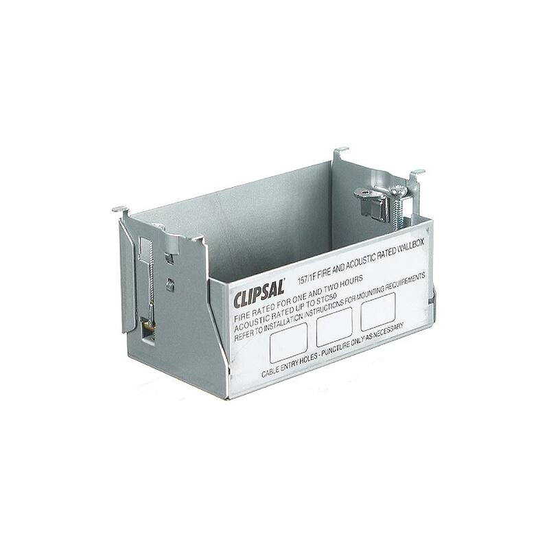 Clipsal Fire Rated Wall Box