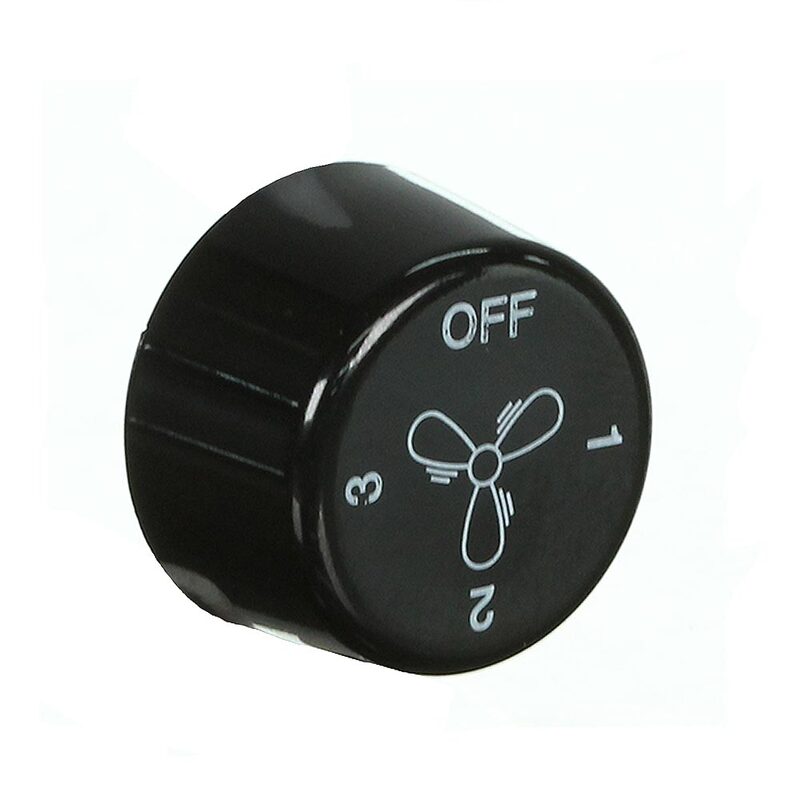 Black 4 Position Fan Controller Knob, Ceiling Fan Control Switch Knob Replacement