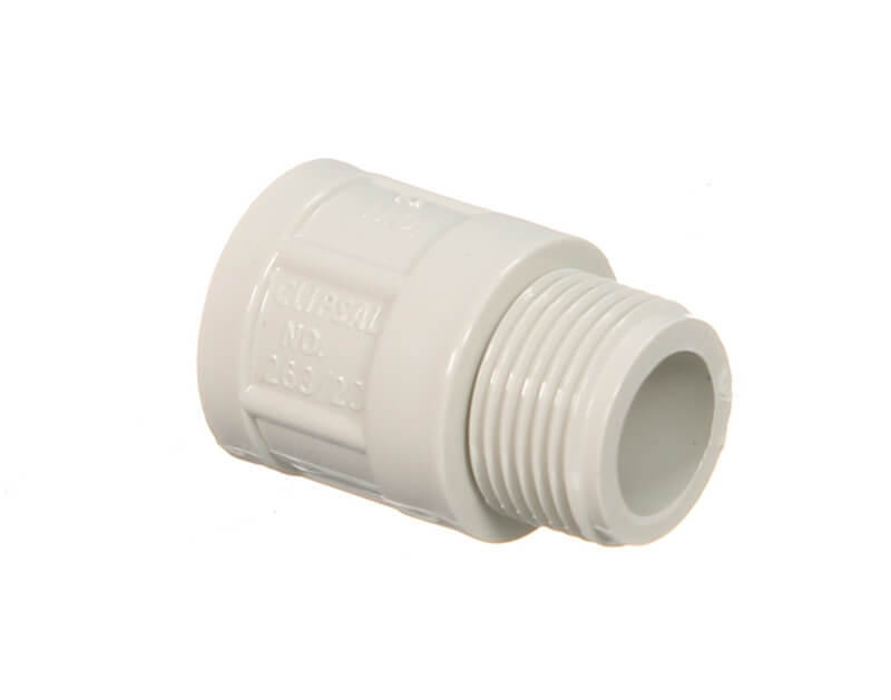 Male Pvc Threaded End 20 25 32 40mm Pvc Fitting Pvc Threaded Sleeve