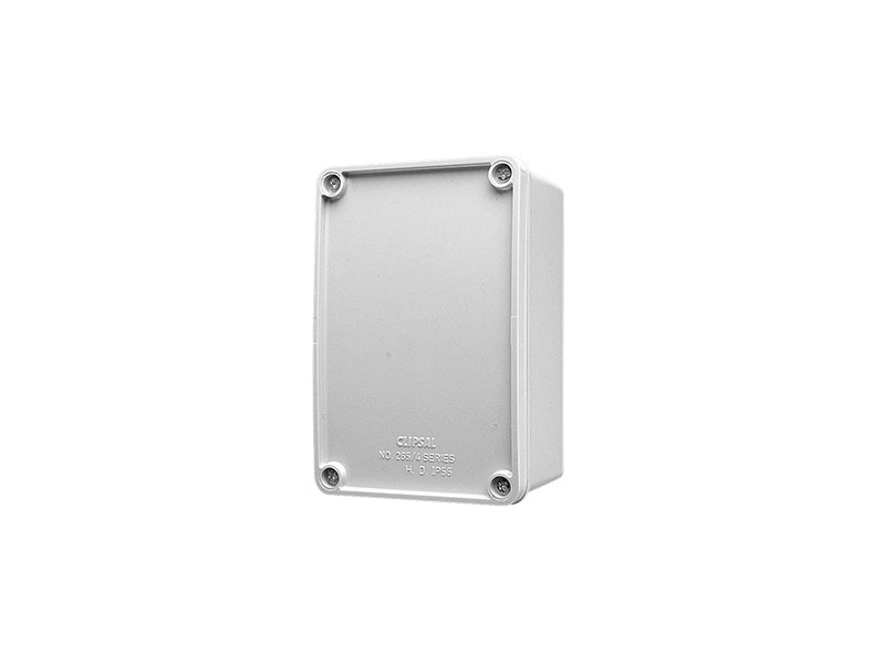 CLIPSAL Adaptable Box 163mm x 108mm x 81mm IP56 Grey | 265-4 CLIPSAL Adaptable Box 163mm x 108mm x 81mm IP56 Grey | 265-4