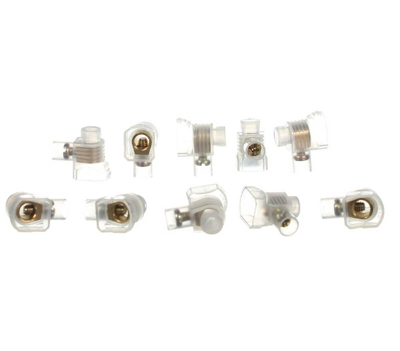 NLS 3000710 Single Screw Cable Connector 32 Amp Blister Pack of 10