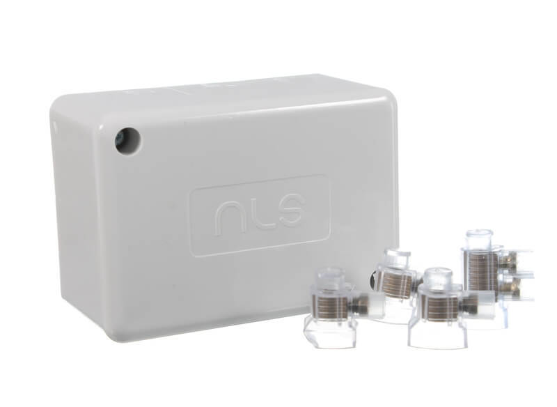 NLS 30046 Large Junction Box with Electrical Connectors White
