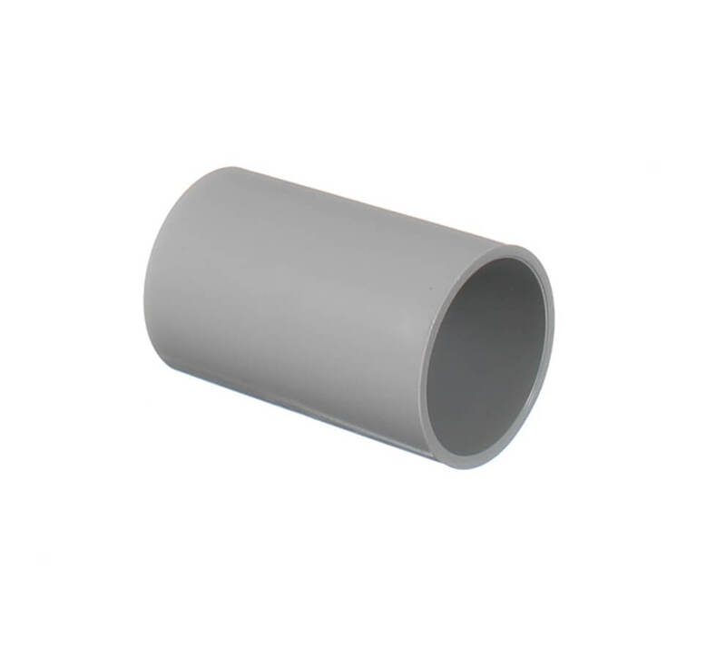 NLS 30077 | 32mm PVC Coupling Plain Grey | TC32  main image
