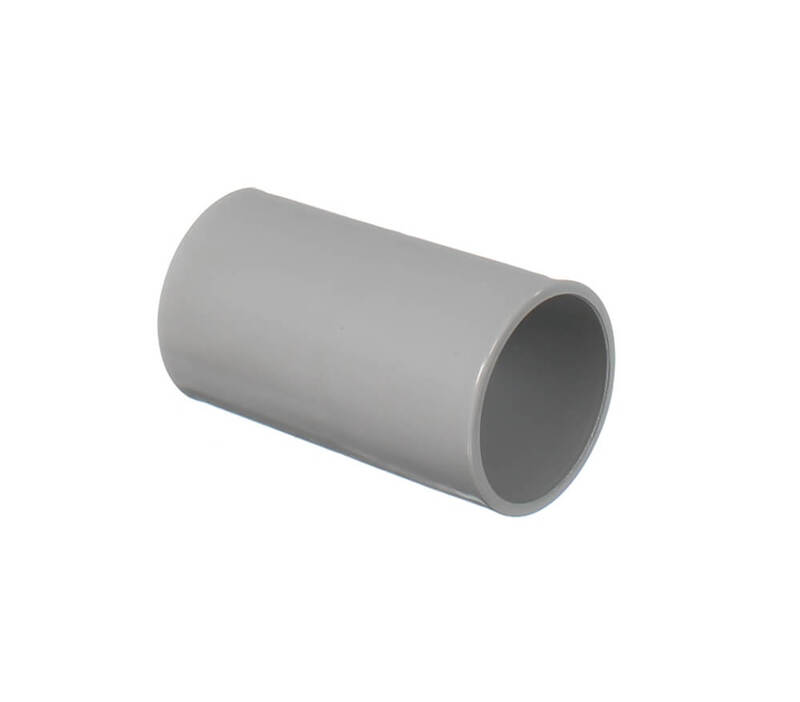 NLS 30078 | 40mm PVC Coupling Plain Grey | TC40  main image