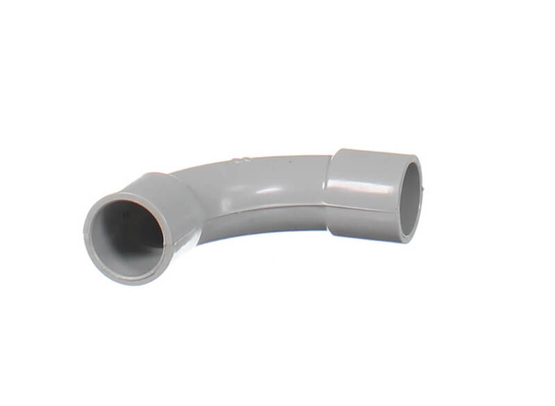 NLS 30183 | 20mm PVC Standard Bend 90° | Grey main image
