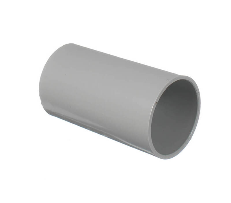 NLS 30217 | 50mm PVC Coupling Plain Grey | TC50  main image