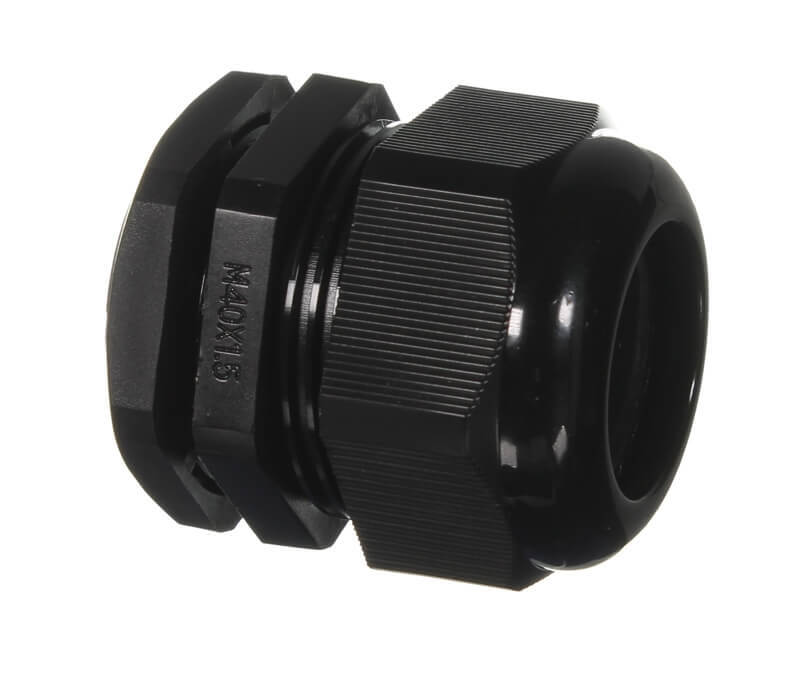 NLS 30319 40mm PVC Cable Gland Black