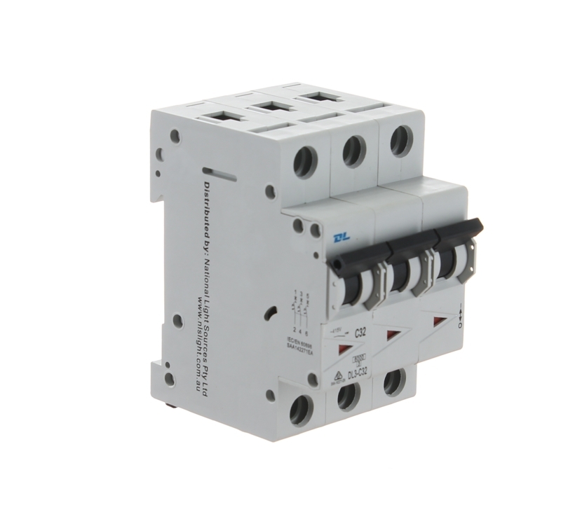 NLS 30387 | 32 amp Three Pole 6kA Circuit Breaker | DL main image