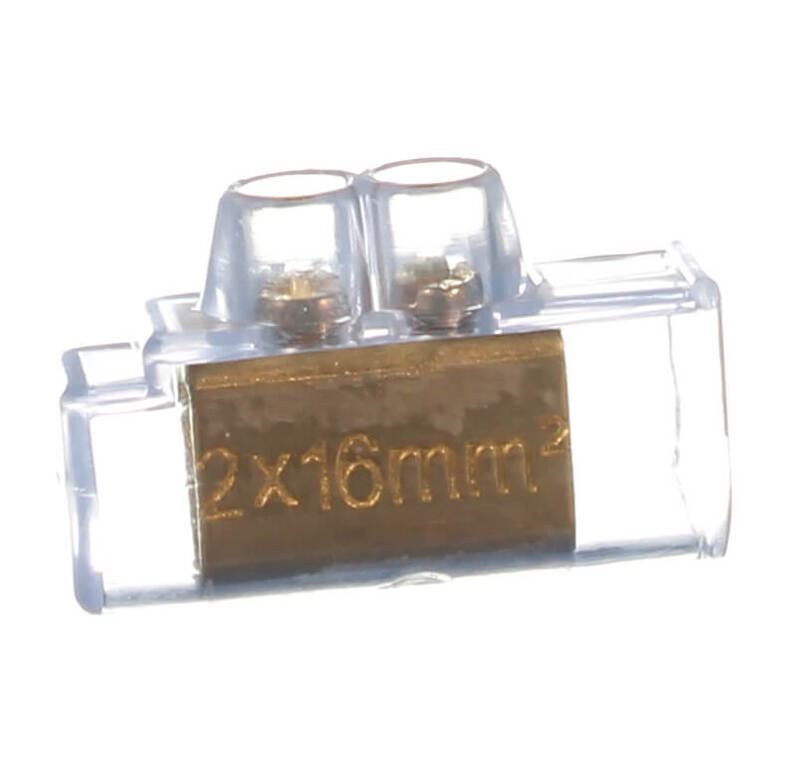 NLS 30398 2 X 16mm Heavy Duty Double Screw Connector NATIONAL LIGHT