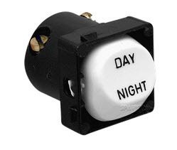 Clipsal 30DNM-WE | Day/Night Switch Mech 10 Amp (30 Series) White  main image