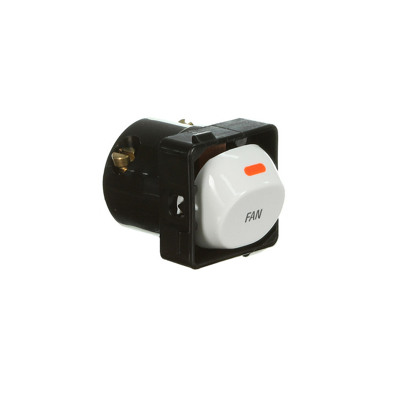 Clipsal 30FMWE Fan Switch Mech 10 Amp (30 Series) White