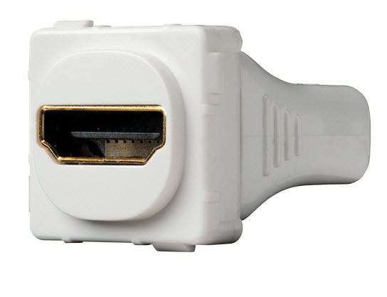 CLIPSAL 30HDMIS | HDMI Straight Mechanism White (30 Series) 30HDMISWE main image