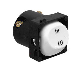 Clipsal 30HLM-WE | Hi /Lo Switch Mech 10 Amp (30 Series) White  main image