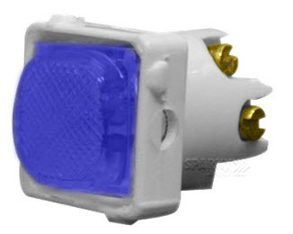 Clipsal 30NBU | Neon Indicator Mechanism Blue - Clipsal by Schneider ...