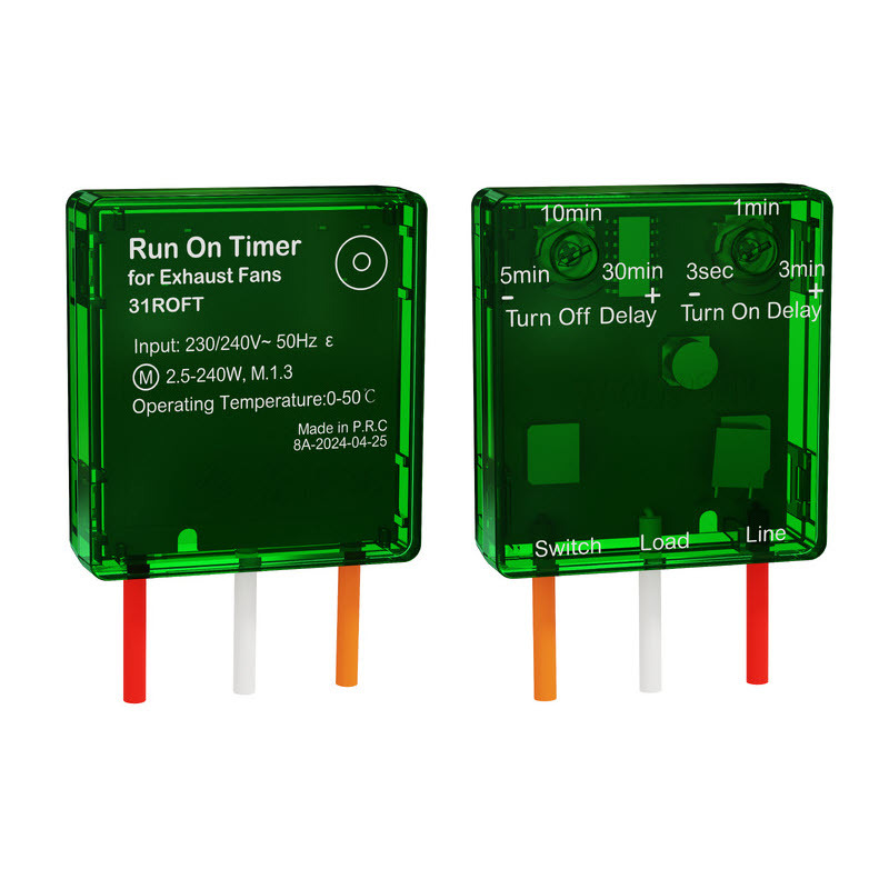 Clipsal 31ROFT | Run On Timer | 1A | Selectable