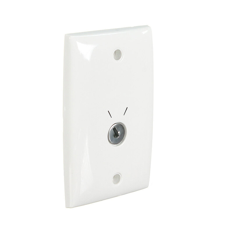 CLIPSAL 31VK1/2CK Switch, 1 Gang, 2Way, 20A, Standard Series, Key