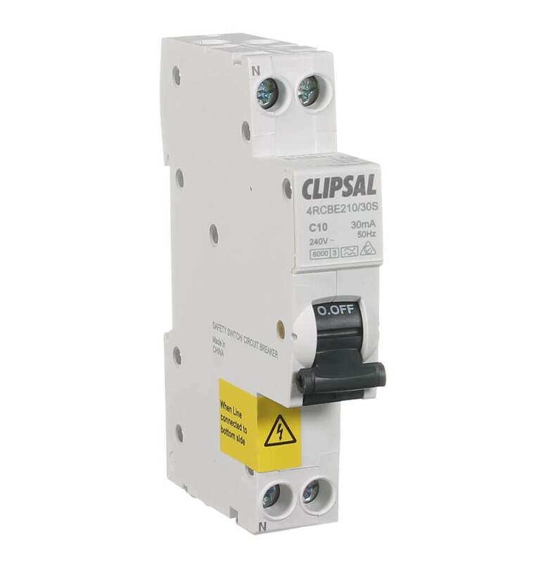 Clipsal 10amp 4rcbe210 30s Rcbo 1p N 1m 10a 6ka 30ma Slim Clipsal 10amp 4rcbe210 30s Rcbo 1p N, Rcd Mcb Combo Wiring Diagram