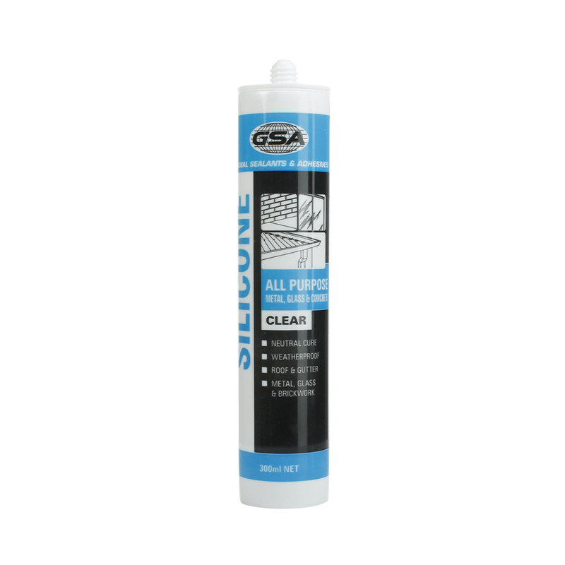 GSA 6976C | All Purpose Silicone Roof & Gutter Clear 300ml main image
