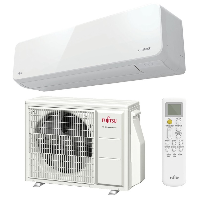 FUJITSU ASTH24KNTASET 7.1KW Reverse Cycle Split System Air
