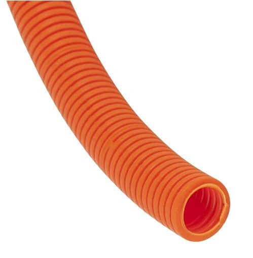 NLS Corrugated conduit orange 25mm 25 mtr roll CCO2525 | Budget Range main image