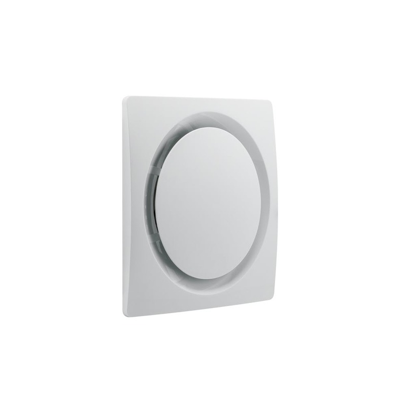 Clipsal Airflow CEF30RWE Exhaust Fan with Round Inset Grille White