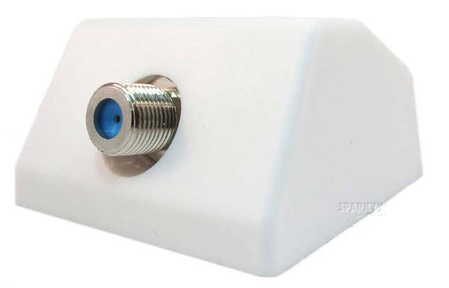 MATCHMASTER DA-L735F3G | Skirting Outlet 'F' Type Digital surface mount main image