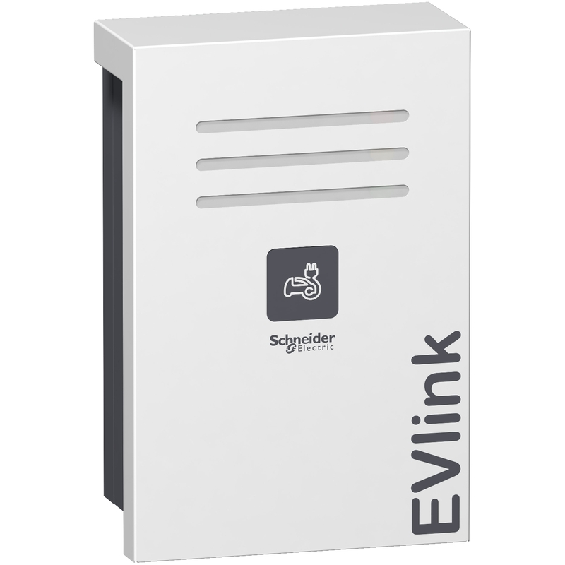 EVW2S7P04 | EVlink PARKING Wall Mounted 7kW - 1xT2 with Shutter EV charging station | Schneider Electric main image