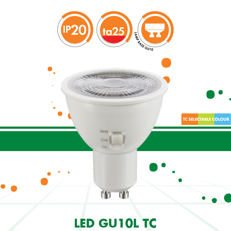 Integral Dichroic - 5-6W GU10 LED Bulb