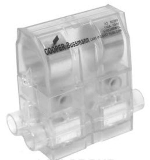 Cooper Bussmann HSB22FWCL | 100/125A Meter Isolator Service Link | Front Wired Clear | QLD / VIC / NT / WA Approved  main image