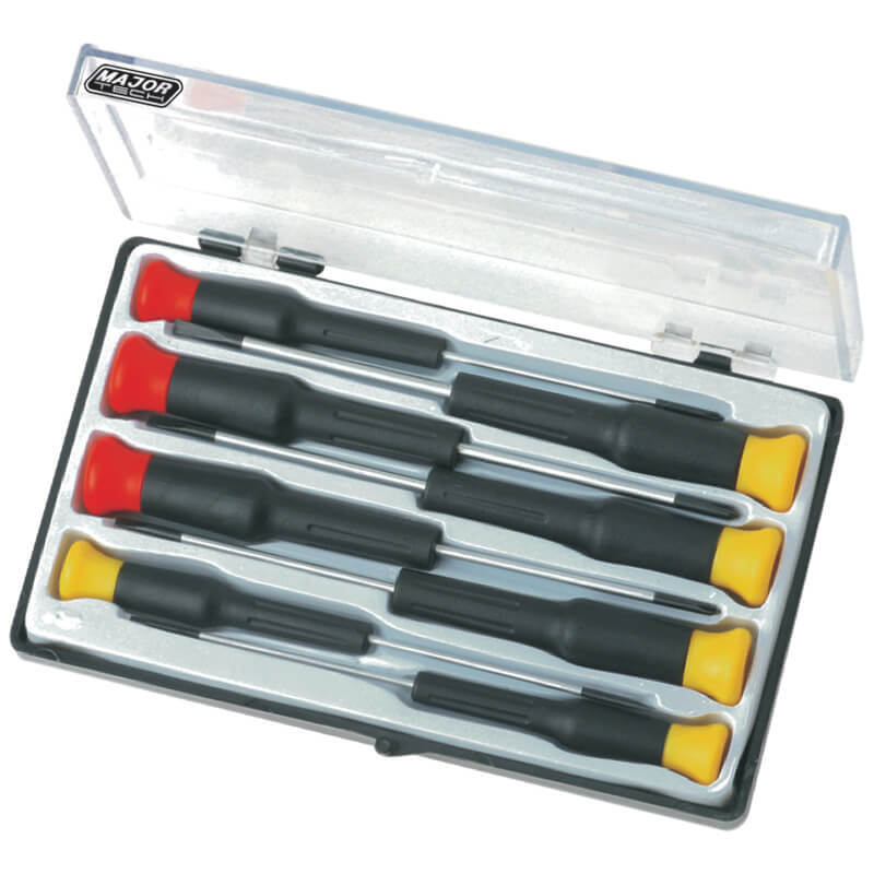 Major Tech KTPS0208 8Piece Precision Screwdriver Set