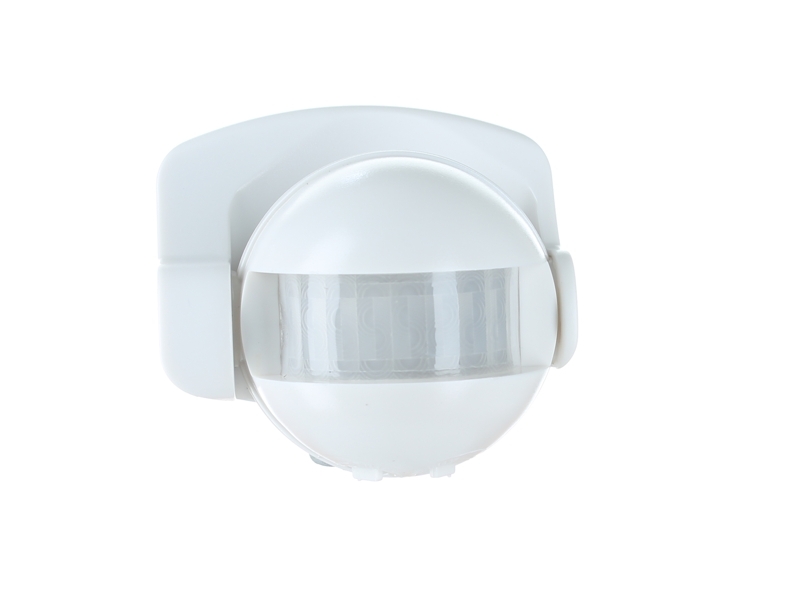 Robus L180B-01 | MOTION DETECTOR 180°| 10 seconds 4 minutes | IP44 | White main image