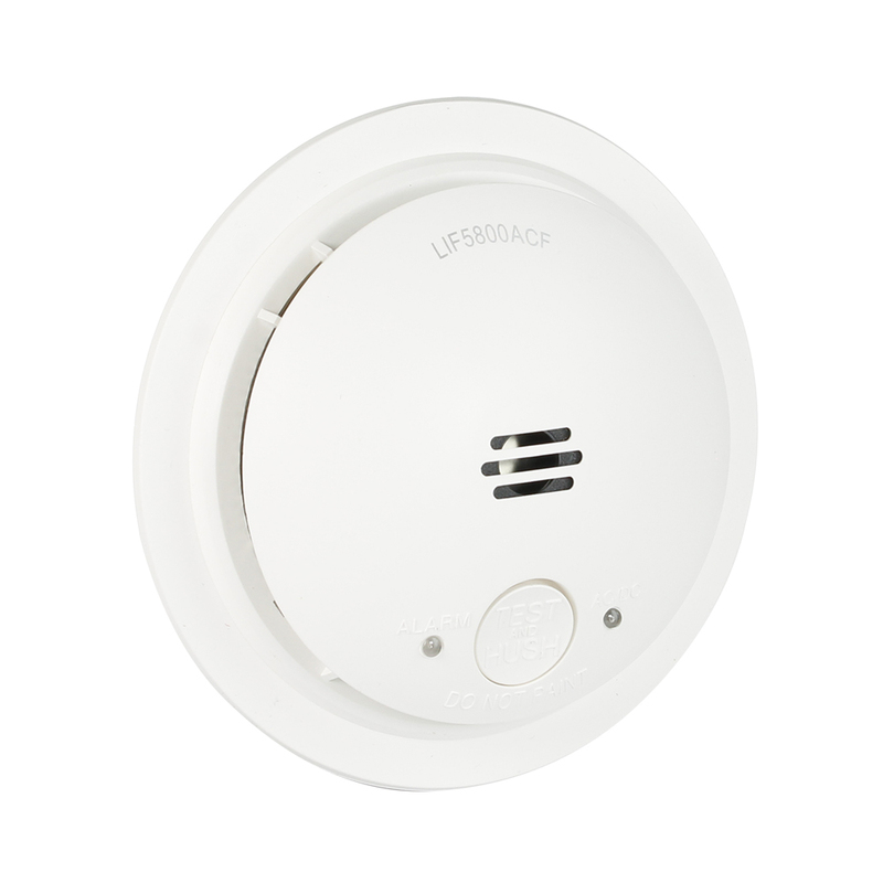 PSA LIFESAVER LIF5800ACF 240v Flush Smoke Alarm with 10 Year Lithium