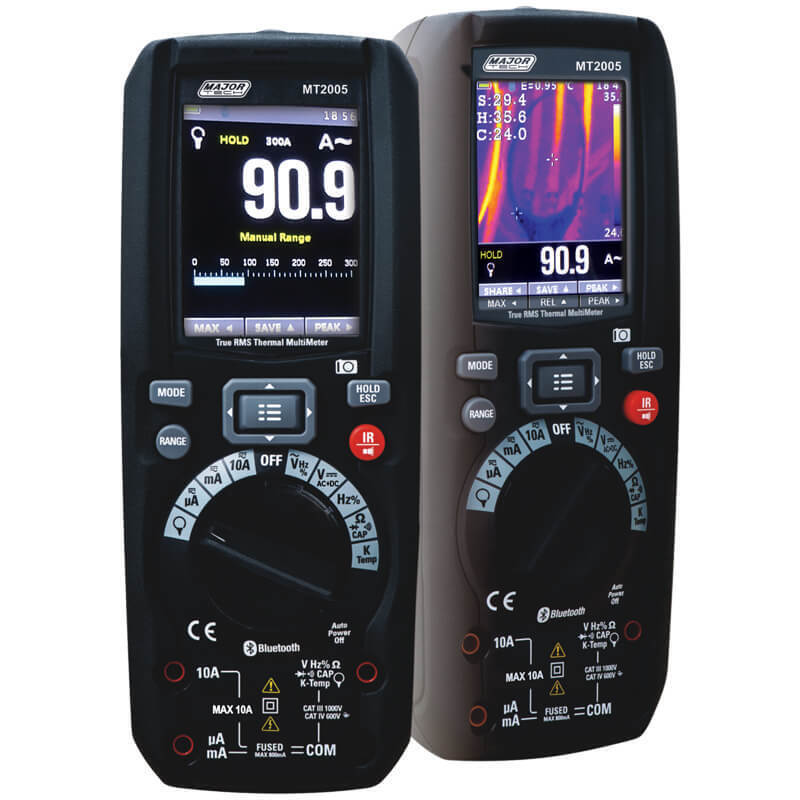 Major Tech MT2005 | 1000V AC/DC True RMS Thermal Multimeter