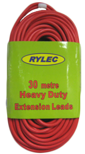 Extension Lead 30 Metre 10 Amp Heavy Duty with Neon Plug main image