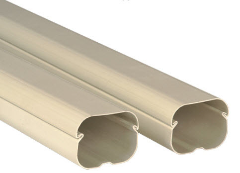 75mm Duct Cover Plastic 2 meter length | 8 Buy only | SD-75-8 main image