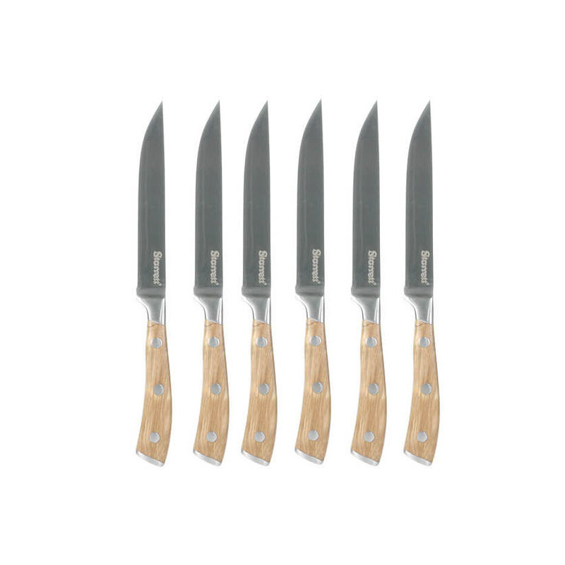 Starrett SKK6WD 6 Piece Steak Knives Set