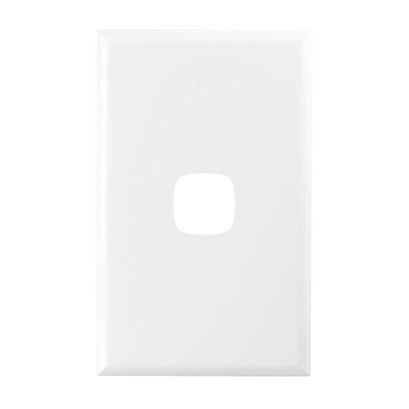 Hpm Xlp770 1plwe Excel 1 Gang Light Switch Cover White