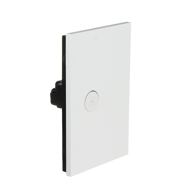 CLIPSAL SATURN Z4061PBL-ZW | 1 Gang Pushbutton LED Switch (Zen White) main image