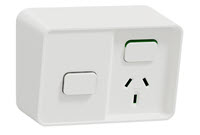 O3015T-XW Single switched socket with timer 10A 250V
