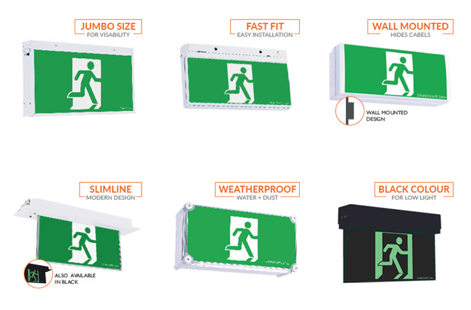 Different types of Exit and Emegencies