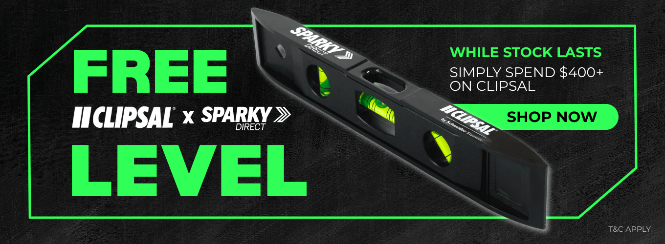 Clipsal X Sparky Direct Torpedo Level | Learn more
