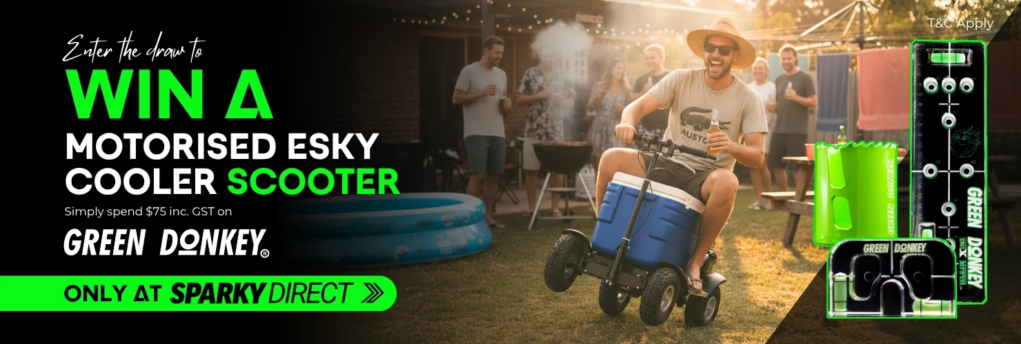 Learn More About Our Green Donkey promo