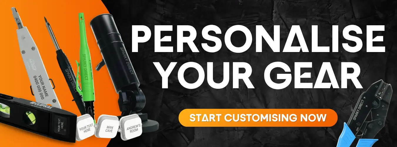 Personalise Your Gear Banner