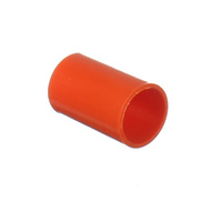 4C | 25mm Orange PVC Plain Coupling | 040.040.0349