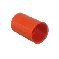 4C | 32mm Orange PVC Plain Coupling | 040.040.0350