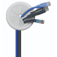Matchmaster 05MM-WP66 | 60mm Wall Entry Point For Audio and Video Cable Management