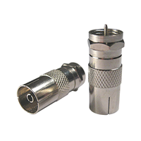 MATCHMASTER 08MM-A3 | Connector Adaptor F Type Male to IEC PAL Female | Single Buy