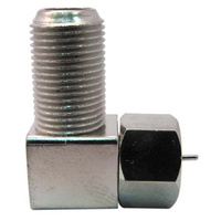 Matchmaster 08mm-A10 | Adaptor 'F' Male to F' Female Elbow (Single Buy)