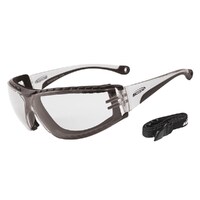 Scope 100C-SBX | Super Boxa Titanium Safety Glasses AF/AS | Clear