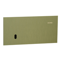 Clipsal 1041TUA-BB | Solis T-Series 1 Gang Switch Grid and Plate | Brushed Brass